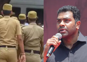 கரூர் தவெக கூட்ட நெரிசல் : ஆதவ் அர்ஜுனா அலுவலகத்தில் போலீஸ் !