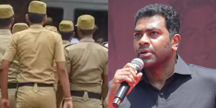 கரூர் தவெக கூட்ட நெரிசல் : ஆதவ் அர்ஜுனா அலுவலகத்தில் போலீஸ் !