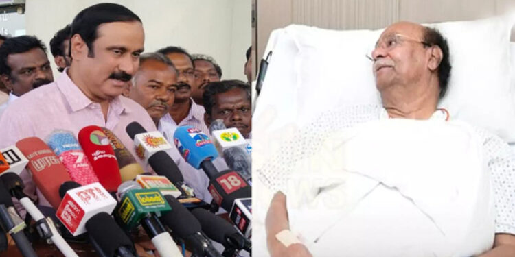 அய்யாவை நான் பார்க்கலையா ? இதுலையுமா அரசியல்.. கொச்சைப்படுத்தாதீங்க ! வேதனையுடன் பேசிய அன்புமணி