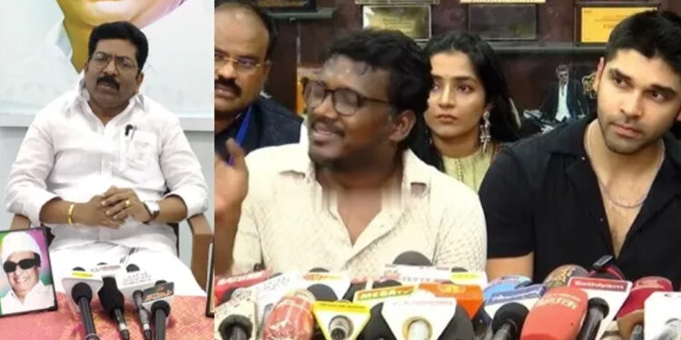 “அண்ணன் தம்பி மாதிரி பழகுறாங்க… ஆனா வரலாறு மாறி மாறி சொல்றாரு!” – பைசன் படத்துக்கு அதிமுக சாரவணன் குற்றச்சாட்டு !