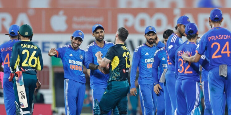IND vs AUS : ஆஸ்திரேலியாவுக்கு எதிரான இரண்டாவது T20 – 125 ரன்களுக்கு இந்திய அணி ஆல் அவுட் !