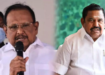 “முழுக்க முழுக்க பொய்யாகவே பேசி இருக்கிறார் ‘பொய்பாடி’ பழனிசாமி” – அமைச்சர் ரகுபதி கடும் தாக்கு