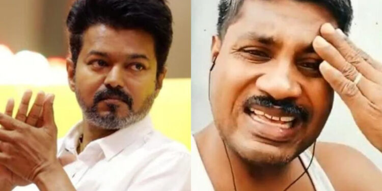 விஜய்யை அசிங்கப்படுத்துவது தற்குறி ரசிகர்களின் செயல் – ஜி.பி.முத்து விமர்சனம்