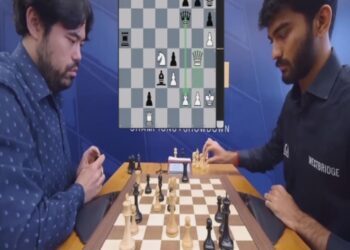 வெற்றியின் மூலம் பதிலடி கொடுத்த குகேஷ்