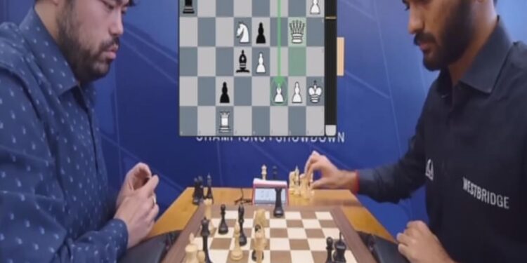 வெற்றியின் மூலம் பதிலடி கொடுத்த குகேஷ்