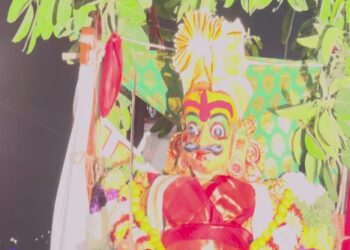 தசரா திருவிழா – மகிசாசூரனை வதம் செய்தாள் காளி