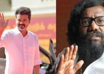 “ஓடி ஒளிவது அரசியலுக்கே தகுதியற்ற செயல்” — விஜய்யை கடுமையாக விமர்சித்த கருணாஸ்