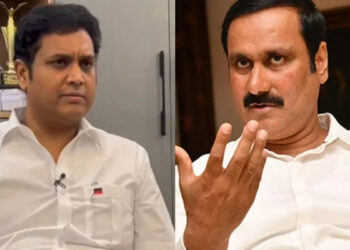 ‘குடுகுடுப்பைக்காரர் போல் அமைச்சர் ராஜா பேசுகிறார்’ – அன்புமணி குற்றச்சாட்டு