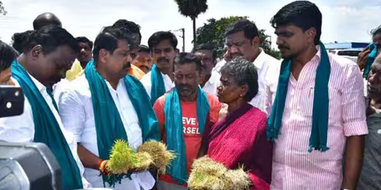 தமிழக அரசின் நிர்வாகக் குறைபாடுகள் : விவசாயிகள் பாதிப்பு – நயினார் குற்றச்சாட்டு