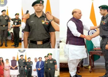 இந்தியாவின் “தங்க மகன்” நீரஜ் சோப்ரா : இந்திய ராணுவத்தில் கவுரவ பதவி !