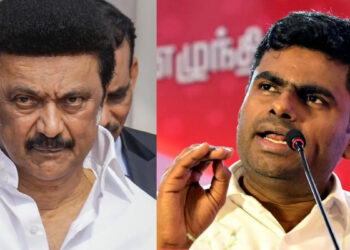 அற்ப அரசியலை நிறுத்திக் கொள்ள வேண்டும் : அண்ணாமலை குற்றச்சாட்டு