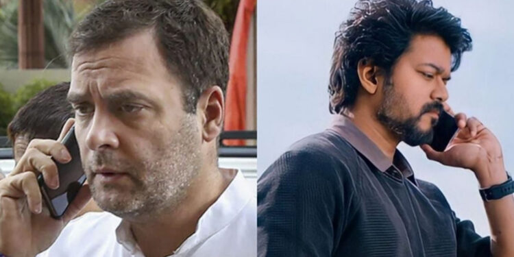 “அப்படி ஒரு முடிவை எடுக்காதீங்க… அரசியலுக்கே சிக்கல் வரும்” – விஜயிடம் ராகுல் காந்தி பேசியதாக தகவல் !