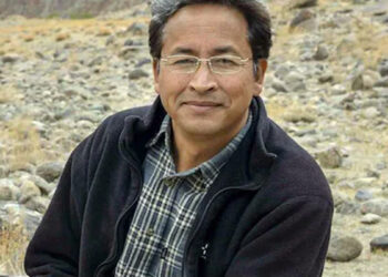 லடாக் வன்முறை: சோனம் வாங்சுக்கை விடுதலை செய்யக் கோரி மனைவி உச்சநீதிமன்றத்தில் மனு