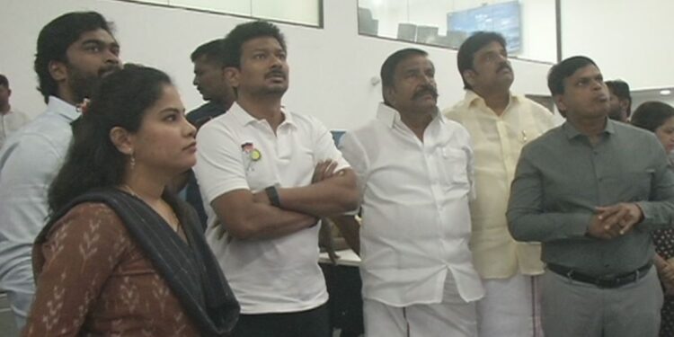 பருவமழை எதிரொலி – களத்தில் இறங்கிய துணை முதல்வர் உதயநிதி