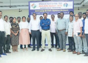 தென்காசியில் வாக்காளர் சிறப்புத் திருத்தம்: ஜனநாயகம் காக்கும் கையெழுத்து இயக்கம் தொடக்கம்!