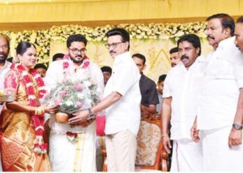 தி.மு.க.வை அழிக்க எந்த சக்தியாலும் முடியாது! – ஸ்ரீரங்கம் திருமண விழாவில் முதலமைச்சர் மு.க.ஸ்டாலின் முழக்கம்