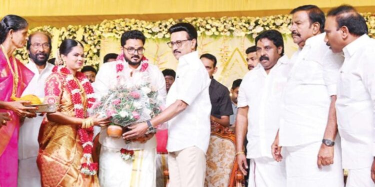 தி.மு.க.வை அழிக்க எந்த சக்தியாலும் முடியாது! – ஸ்ரீரங்கம் திருமண விழாவில் முதலமைச்சர் மு.க.ஸ்டாலின் முழக்கம்