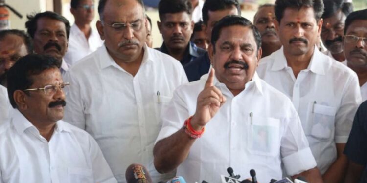 சிறப்பு தீவிர திருத்த பணியில் குளறுபடி எடப்பாடி பழனிசாமி குற்றச்சாட்டு