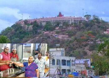 பழநி படிப்பாதையில் ஐயப்ப பக்தர்களுக்கு சுடச்சுட சுக்கு காபி