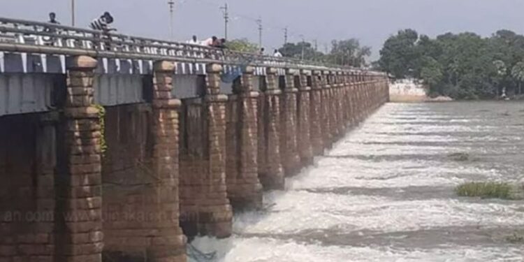  தாமிரபரணி ஆற்றில் கனமழையால் வெள்ளப்பெருக்கு