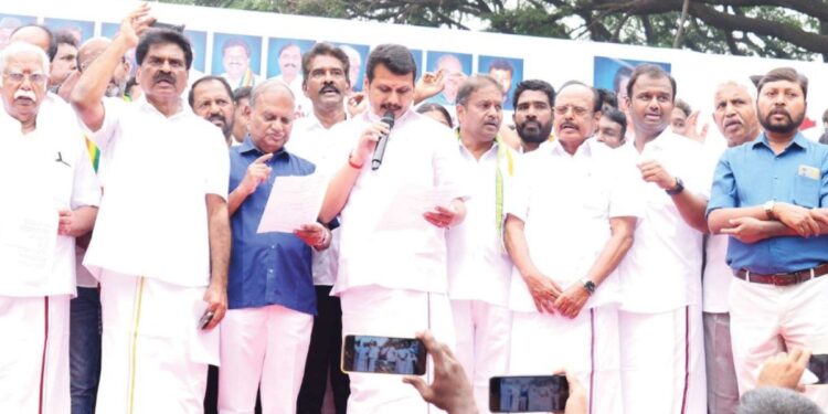 சிறப்பு வாக்காளர் பட்டியல் திருத்தப் பணிக்கு எதிராகக் கோவை அதிரடி!