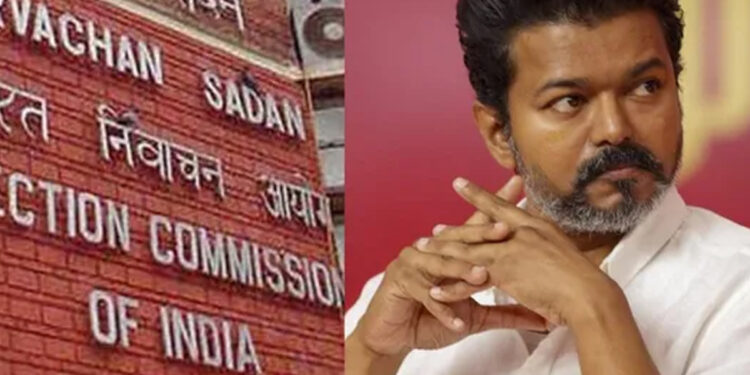 “பாவம் அவரே குழம்பிட்டாரு !” – தேர்தல் ஆணையத்துக்கு அனுப்பிய கடிதத்தில் மாற்றி எழுதிய விஜய் !