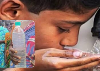 பச்சை நிறத்தில் குடிநீர்: நோய் பரவும் அபாயம்!