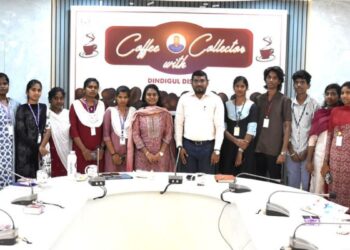 முதன்முறையாக வாக்களிக்க உள்ள இளைஞர்களுடன் ‘Coffee with Collector’ –திண்டுக்கல் முன்னுதாரணம்!