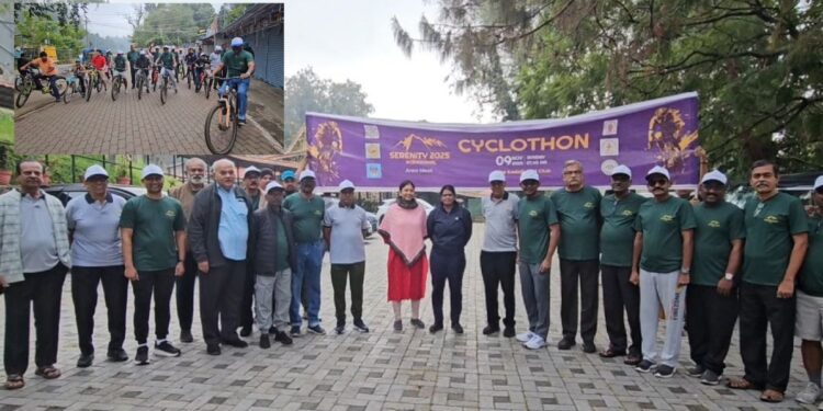 சைக்கிள் பேரணி  பனி மூட்டத்திலும் விழிப்புணர்வு!