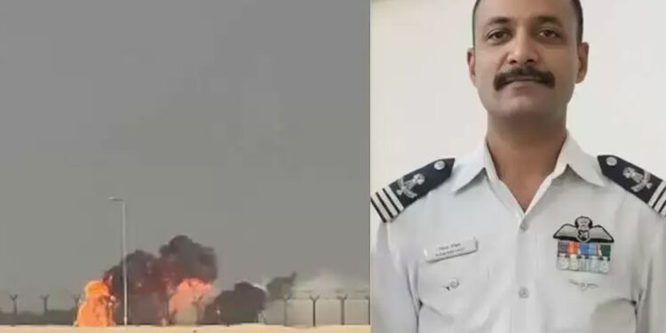 தேஜஸ் விமான விபத்தில் உயிரிழந்த நமன்ஷ் ஷ்யாலுக்கு குவியும் அஞ்சலி