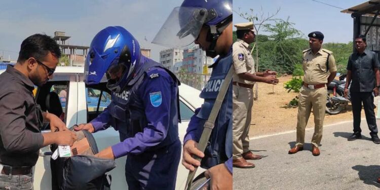 டெல்லி விபத்தைத் தொடர்ந்து ராமநாதபுரம் முழுவதும்  சோதனைச் சாவடிகள்!