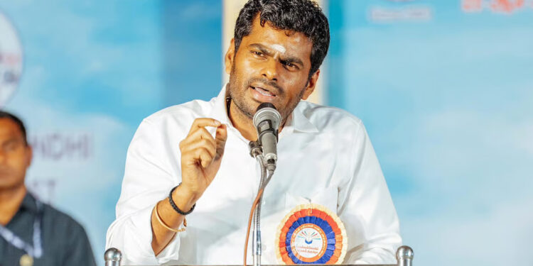 போலீஸ் குடியிருப்பில் நடந்த கொலை குறித்து அண்ணாமலை ஆவேசம்