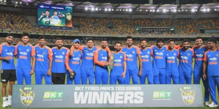 டி20 தொடரை வென்று இந்தியா அசத்தல்