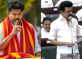 சட்டசபையில் ஸ்டாலின் வன்ம அரசியல் செய்தார் – முதல்முறையாக மௌனம் கலைத்த விஜய்..!