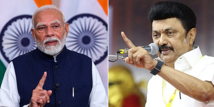 தமிழ்நாட்டிற்கு வந்து அதேபோல் பேச முடியுமா ? – பிரதமர் மோடிக்கு முதல்வர் ஸ்டாலின் சவால்