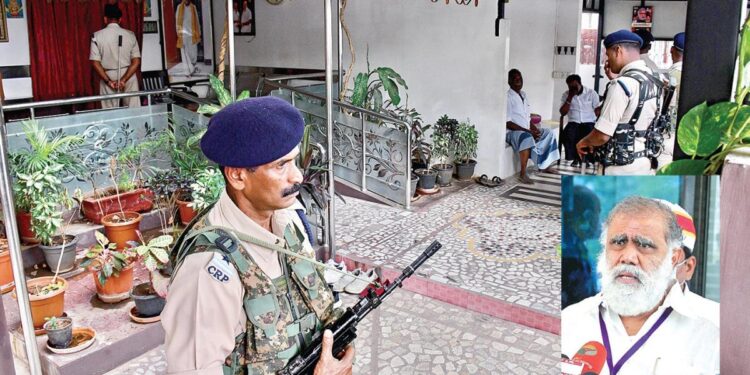 அமைச்சர் ஐ பெரியசாமியின் மகள் வீட்டில் GST அதிகாரிகள் சோதனை