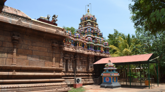 தெப்பக்குளம் முக்தீஸ்வரர் கோயில் காற்று ஸ்தலம்