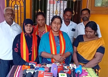 யாருடைய தூண்டுதலின் பேரிலோ தளபதி பெயரையும் கட்சிபெயரையும் கெடுப்பதற்காக பொய்யான குற்றச்சாட்டுக்கு தனலட்சுமி பேட்டி