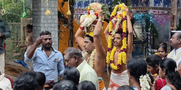 தரங்கம்பாடி N.N சாவடி கிராமத்தில் 200 ஆண்டுகள் பழமையான வெள்ளைவாரன விநாயகர் கோவில் கும்பாபிஷேகம்