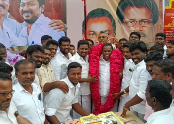 திருவாரூர் ஒன்றியத்தில் உதயநிதி ஸ்டாலின் பிறந்தநாளை முன்னிட்டு பொது மக்களுக்கு பல்வேறு நலத்திட்ட உதவி