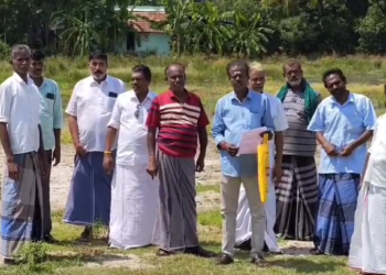 தனியார் ஆக்கிரமிப்பில் திருக்கண்ணமங்கை ஸ்ரீ பக்தவச்சல பெருமாள் கோயில் இடம் மீட்டு தர கோரிக்கை