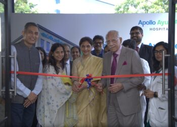 அப்போலோ ஆயுர்வைட் ஹாஸ்பிடல்ஸ், அதன் முதன்மை வசதியை சென்னை கிரீம்ஸ் சாலையில் தொடங்கியது