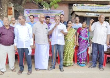 தேர்தல் கால வாக்குறுதிகளை நிறைவேற்றாத தமிழக அரசை கண்டித்து கண்டன ஆர்ப்பாட்டம்