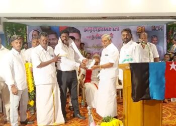 SIR எதிராக போராட முடிவு எனதிருவாரூரில் தமிழ்நாடு மக்கள் கட்சி தலைவர் சிவராமன் பேட்டி