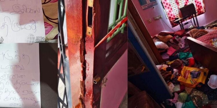 திருட வந்த வீட்டில் காசு இல்ல…திருடன் ஆத்திரத்தில் செய்த செயல்!