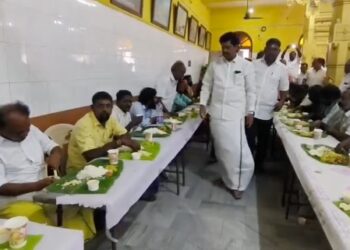 உதயநிதி ஸ்டாலின் 49 ஆவது பிறந்த நாளை முன்னிட்டு 49 நாட்கள் தொடர் அன்னதானம் வழங்கும் நிகழ்ச்சி