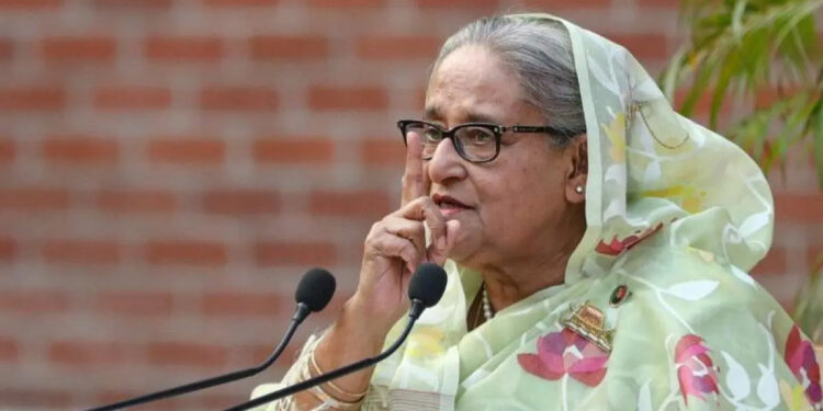 “இது அரசியல் பழிவாங்கல் !” – ஹசீனா மரண தண்டனை மறுப்பு