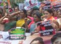 இங்க பெண்களுக்கு பாதுகாப்பில்ல..அங்க தேர்தல் வெற்றிக்கு கூட்டம் – தமிழிசை