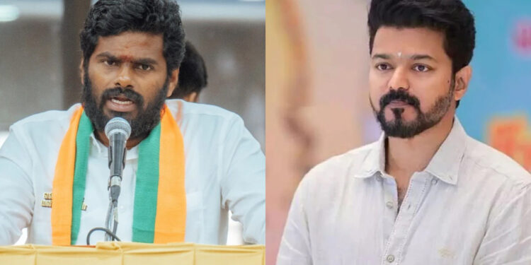 “விஜய்க்கும் பிரசாந்த் கிஷோர் நிலையே வரும்” – அண்ணாமலை கடும் விமர்சனம்