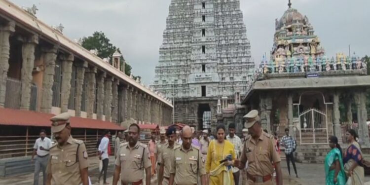 திருவண்ணாமலை கிரிவல பாதுகாப்பு ஏற்பாடு – டிஜிபி வெங்கட்ராமன் ஆய்வு